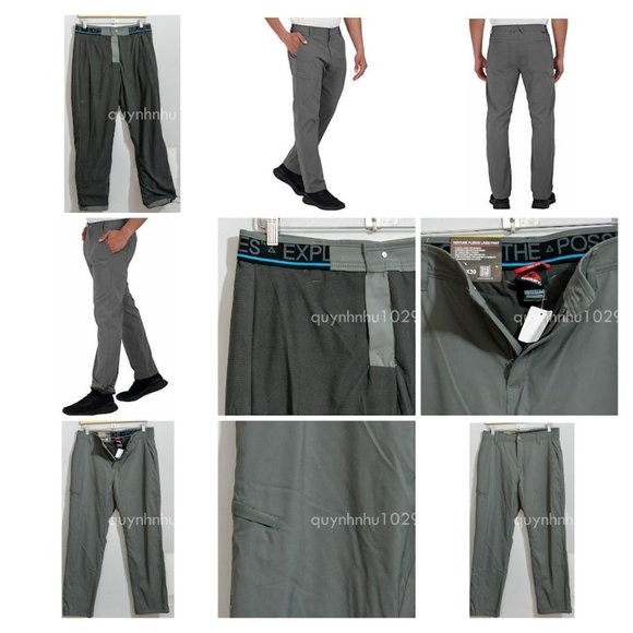 Gerry Men's Venture Comfort Stretch Fleece Lined Pants - Picture 1 of 10